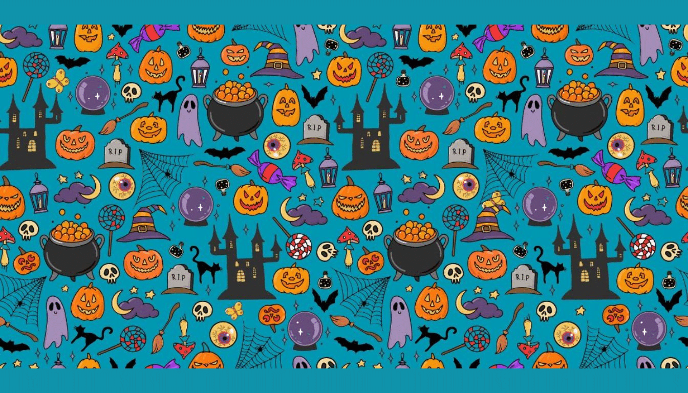 Can you spot 3 hidden butterflies among Halloween items in just 15 seconds? Test your observation skills now!